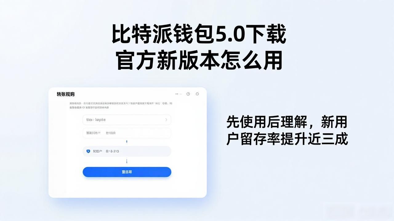 真实用户接入体验优化_比特派钱包5.0官方下载的市场开拓与用户接入_比特派钱包5.0版本更新