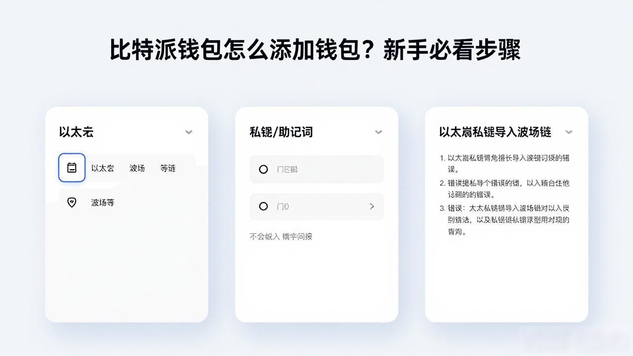 使用比特派钱包的添加钱包相关说明_比特派钱包添加方法_比特派钱包助记词重要性