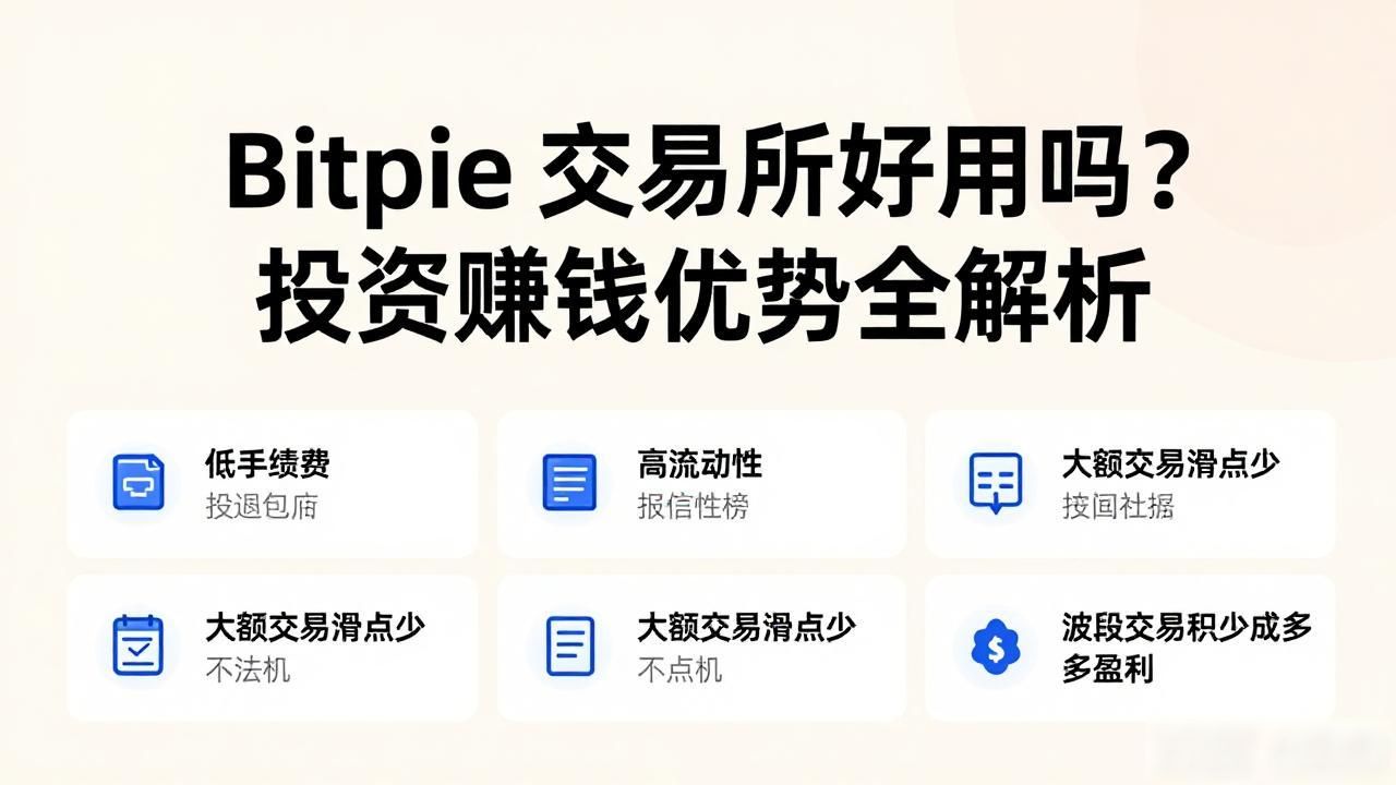 使用 Bitpie 交易所的优势：投资与盈利解析_Bitpie交易所靠谱吗_Bitpie交易所提现速度