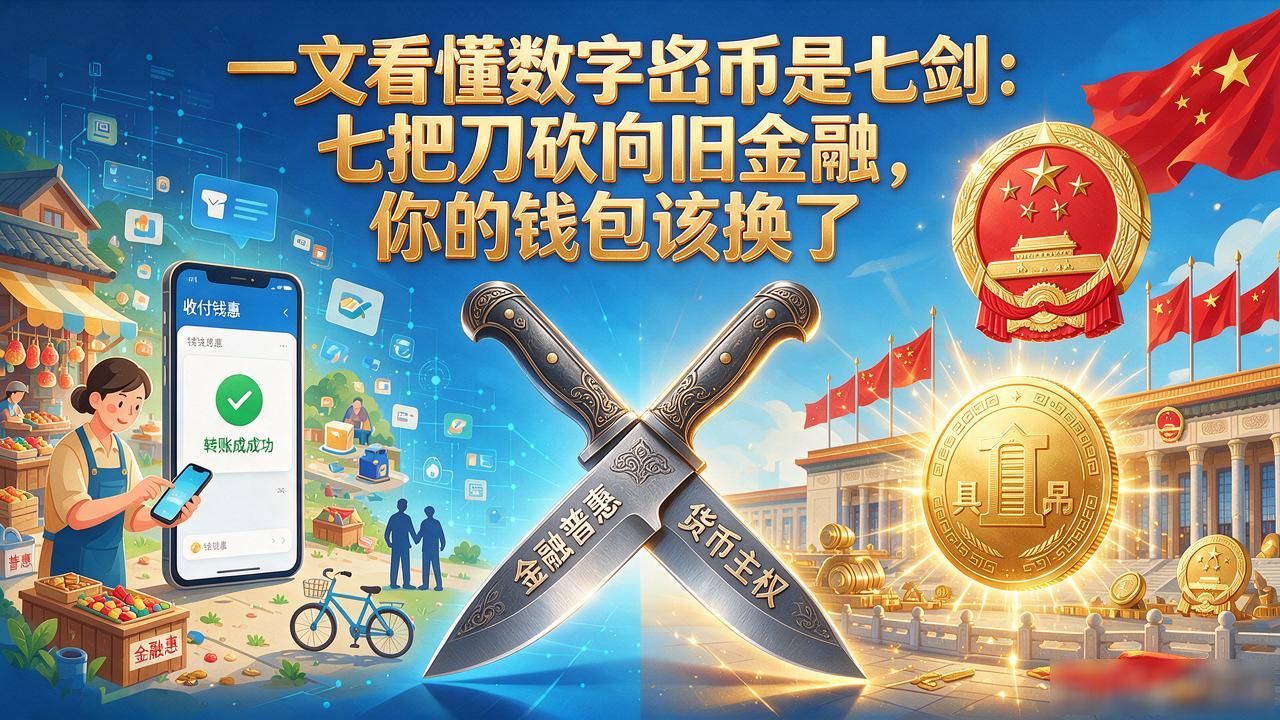 数字货币七把刀_支付行业变革_数字货币是七剑