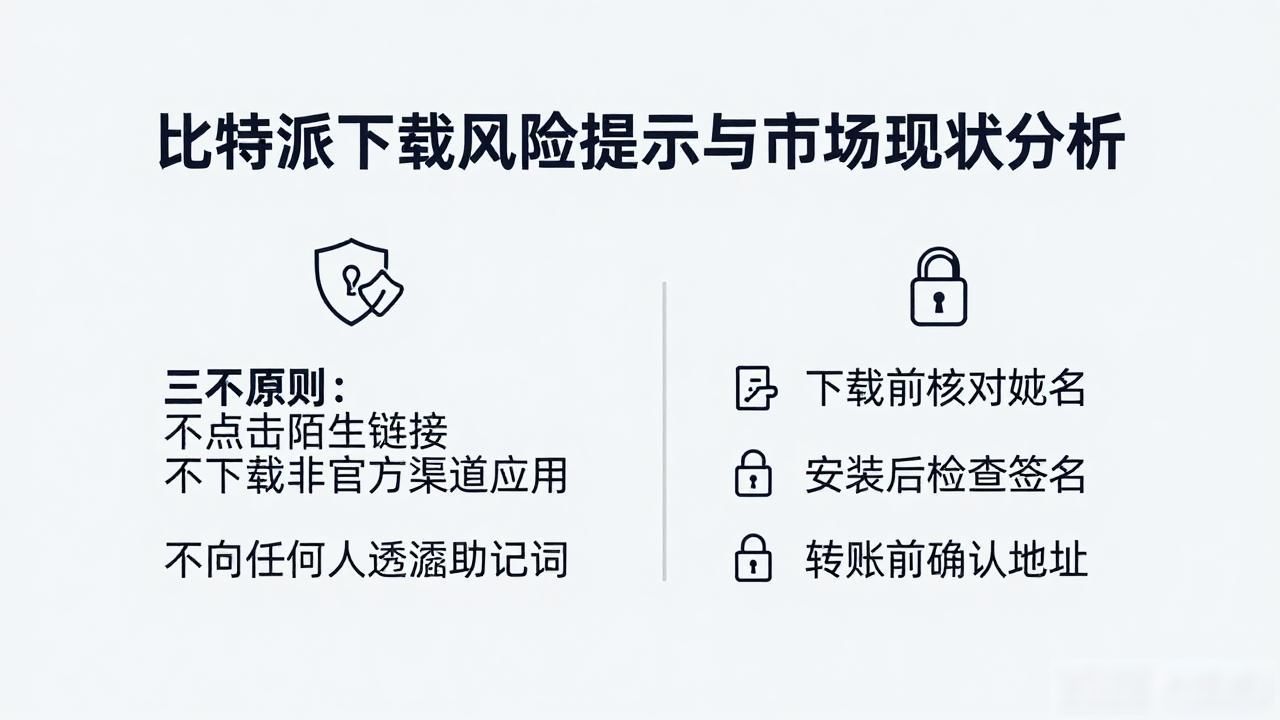 比特派官方下载渠道安全性_比特派官方下载的市场评估与风险阻止_比特派仿冒网站和虚假应用风险