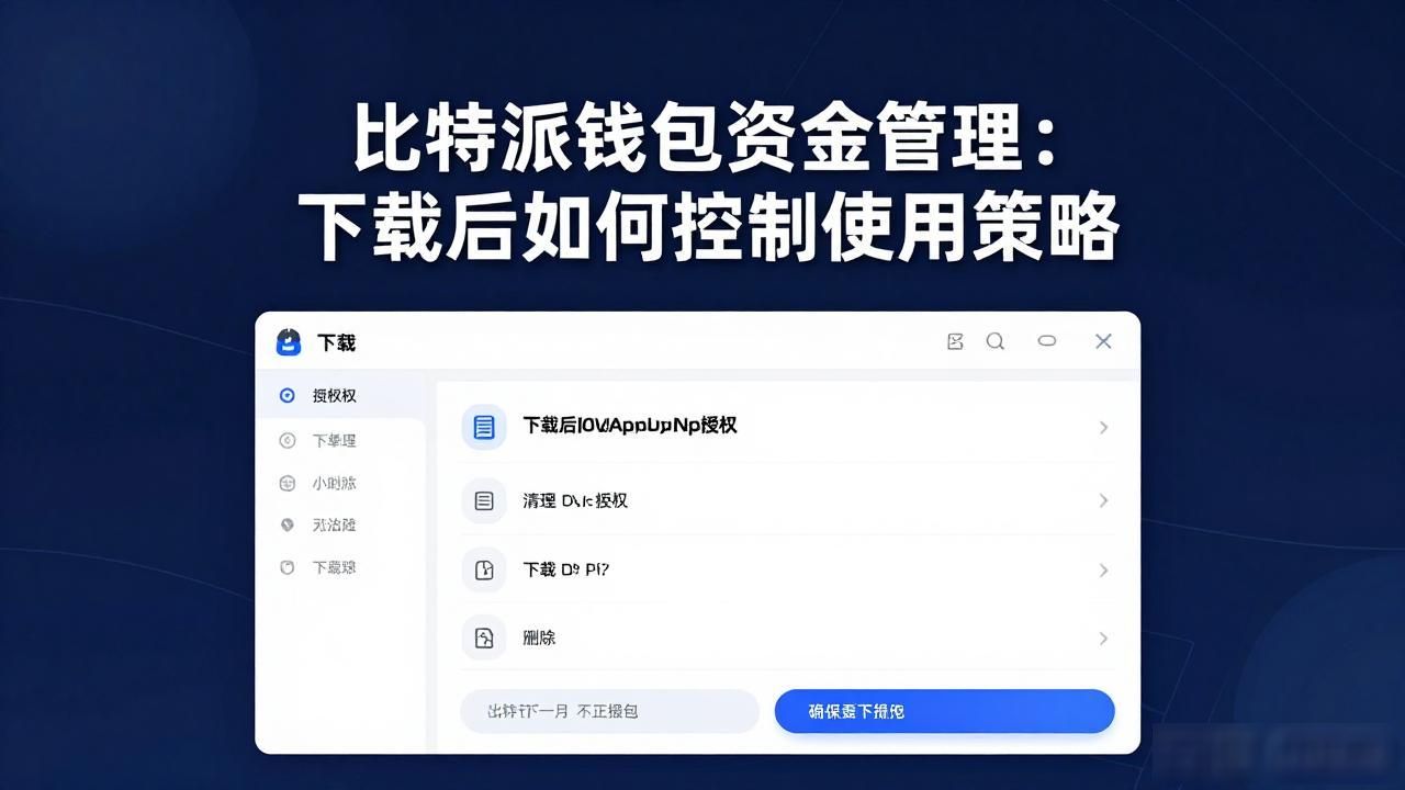 比特派钱包资金使用策略_比特派钱包冷热分离_比特派最新钱包app下载的资金使用策略与控制